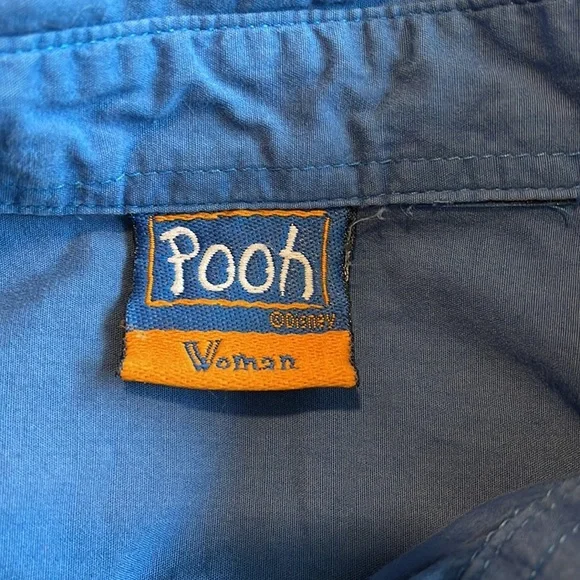 - Disney Pooh @ Disney button down blue shirt - Picture 10 of 11